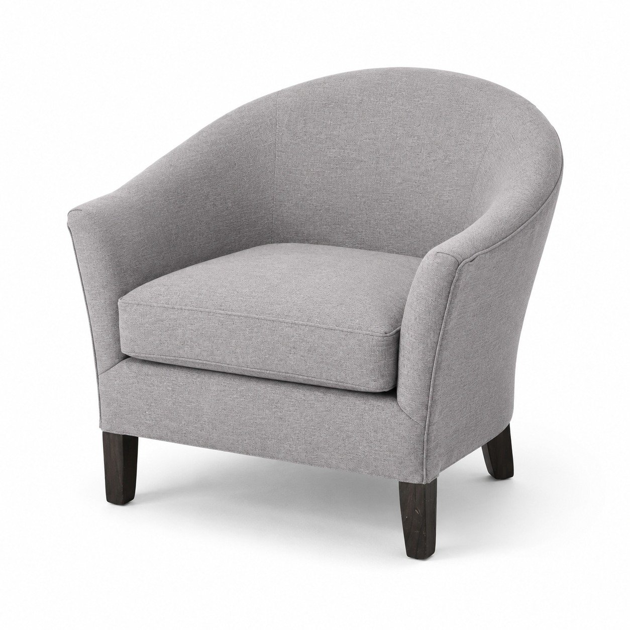 Sillón Individual Curvo Tapizado