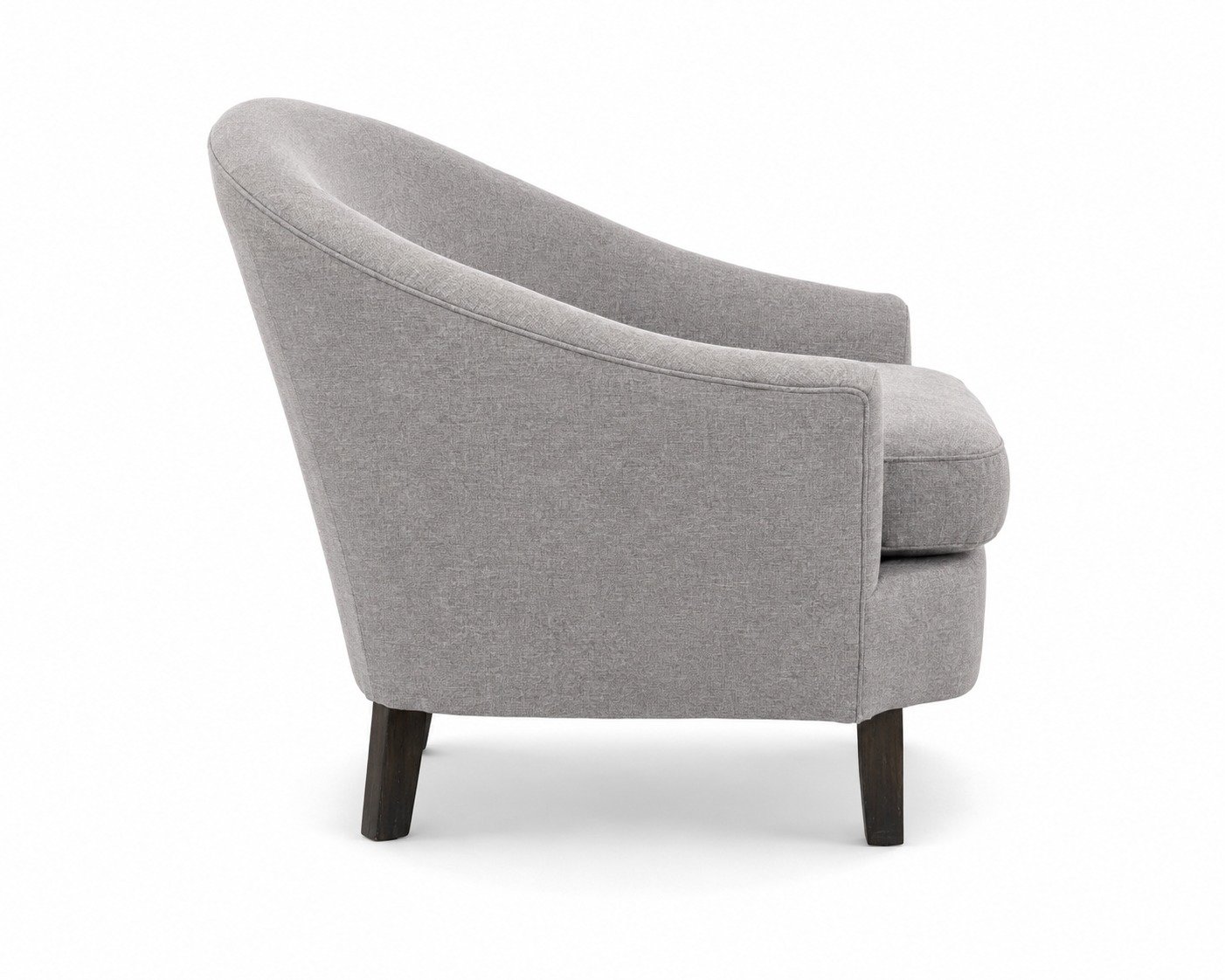 Sillón Individual Curvo Tapizado
