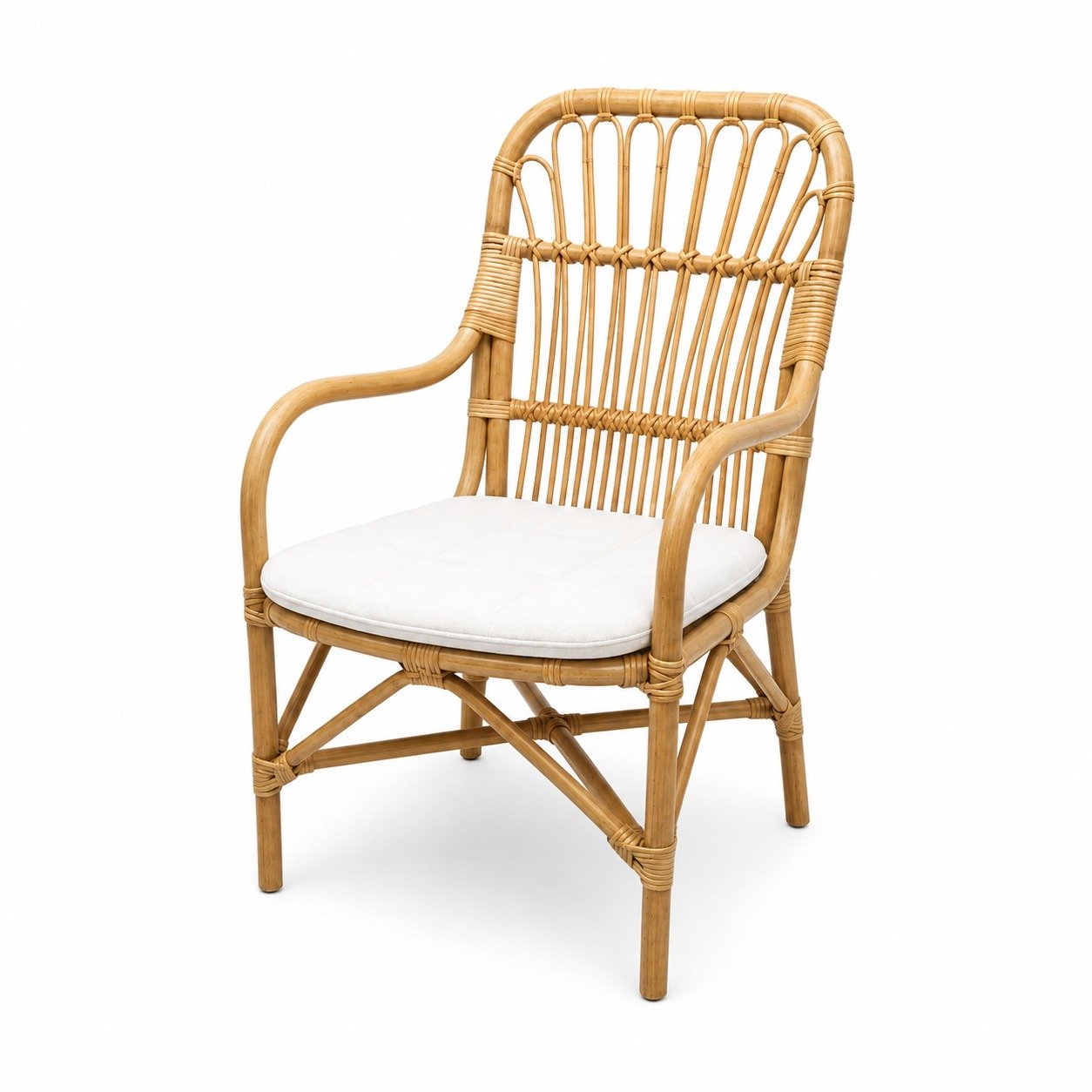 Sillón de Ratán con Almohadón