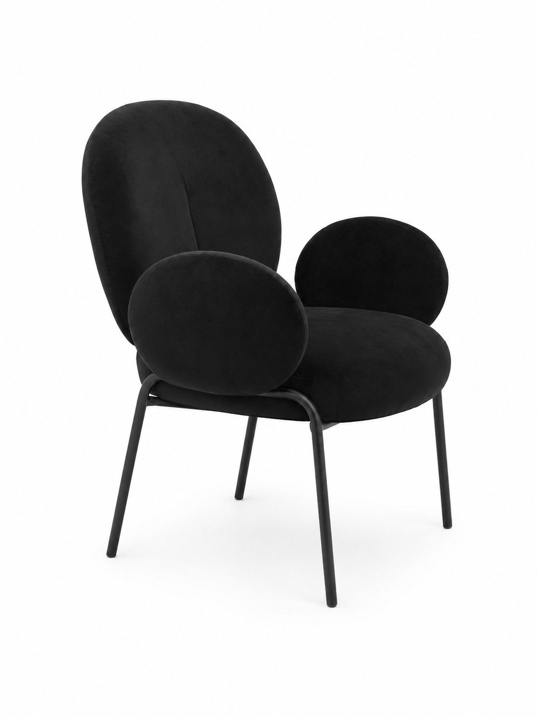 Sillón Individual de Diseño Redondeado