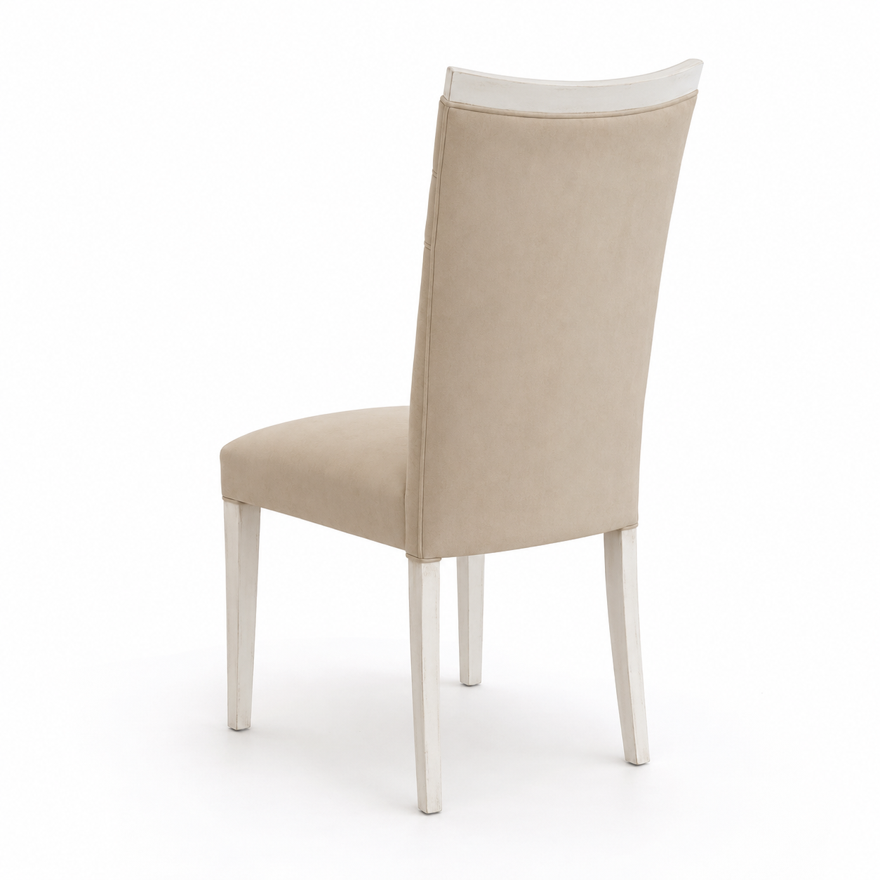 Silla tapizada alta Capitone (Maciza en guatambu)